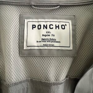 Poncho Gray shirt XXL
